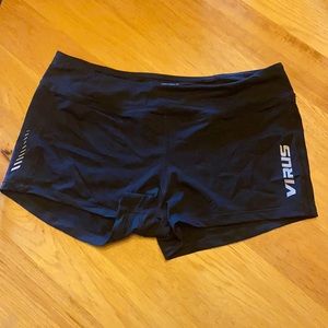 Women’s Black Virus Shorts